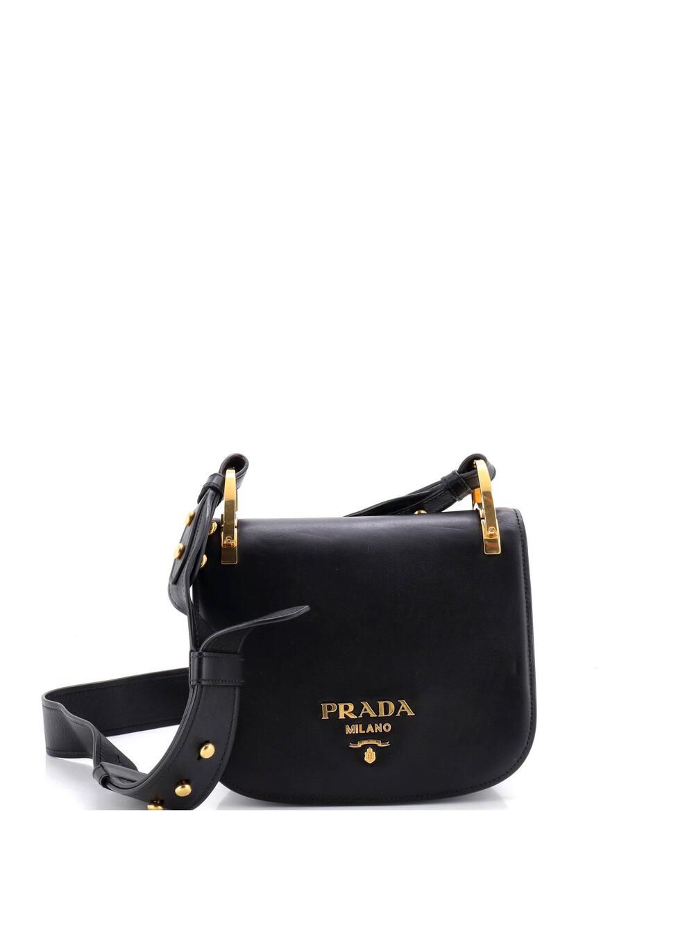 Prada Pionniere Saddle Crossbody Bag #243406P15B